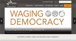 Desktop Screenshot of jewishfed.org