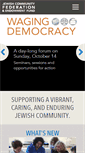 Mobile Screenshot of jewishfed.org